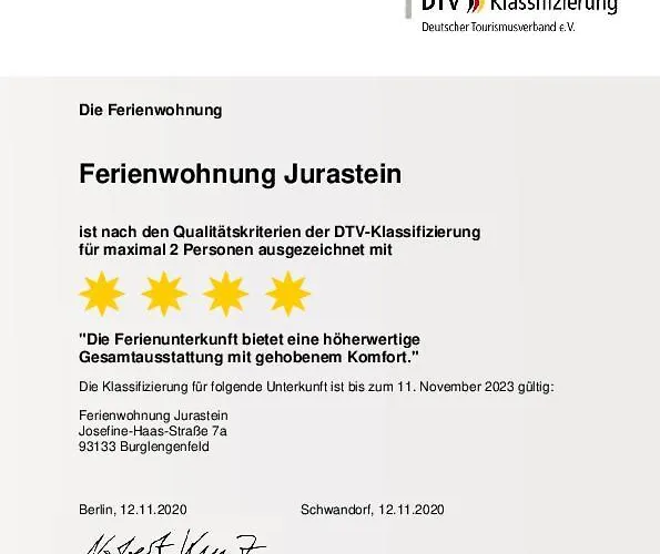 Apartamento Jurastein Burglengenfeld